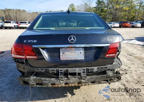 2014 Mercedes-Benz E 350 4Matic z USA, uszkodzony, nr VIN WDDHF8JB2EA978975